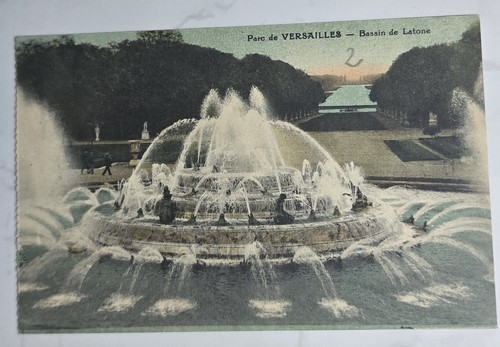 Cpa versailles bassin - versailles, de