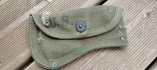 Housse de Hache US WW2 Bien Daté Jus de trouvaille Nord France