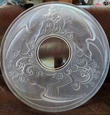 1930s Val Saint Lambert Shallow Art Deco Shallow Bowl