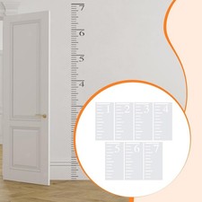 Toise de croissance pochoir