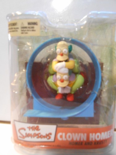 Clown homer simpsons figurine - homer,