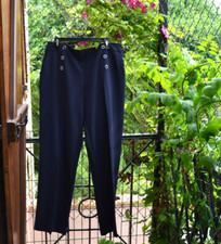 pantalon habillé à pont