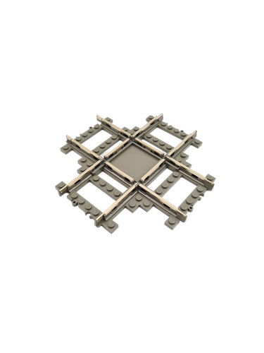 Lego train rails chemin - train, 9v