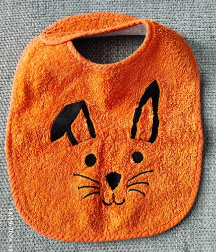 Bavoir lapin möve - lapin,