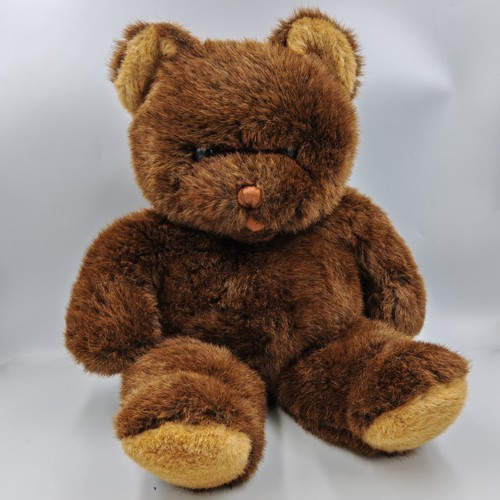 Ancienne peluche ours - , brun