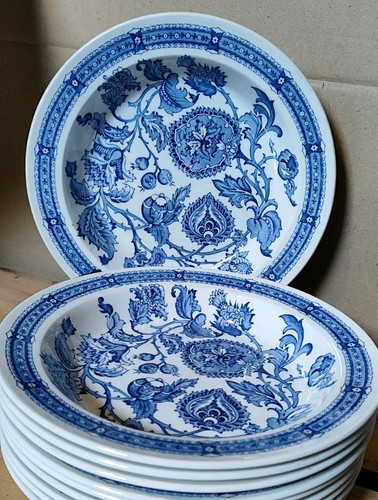 Assiettes creuses anglaise - assiettes,