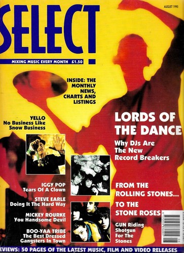 Select magazine august 1990 - august,