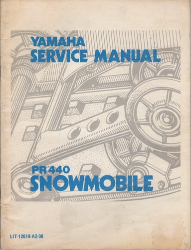 1976 yamaha snowmobile - snowmobile, pr440