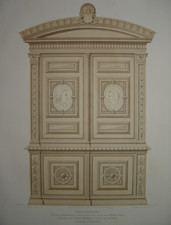 Lithographie armoire