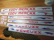 Eddy Merckx bleu rouge Alu