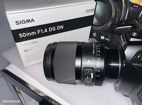 Objectif sigma 50mm art - 50mm, f1.4