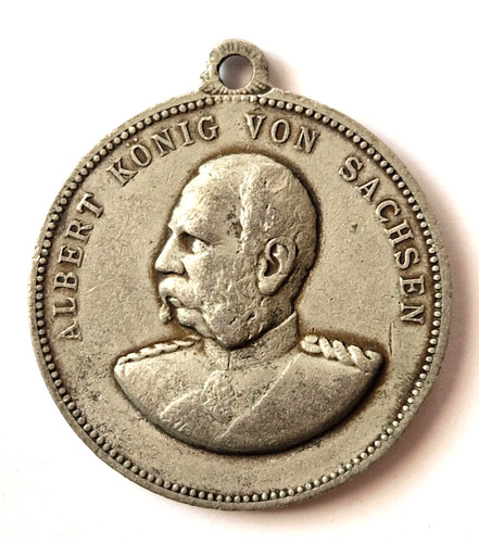 Medal king albert - albert, saxony