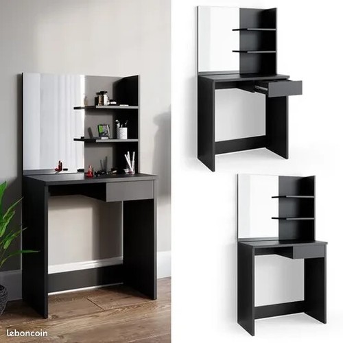 Coiffeuse noir avec - noir,