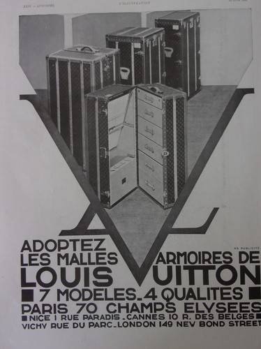 Publicite malles armoires - malles,