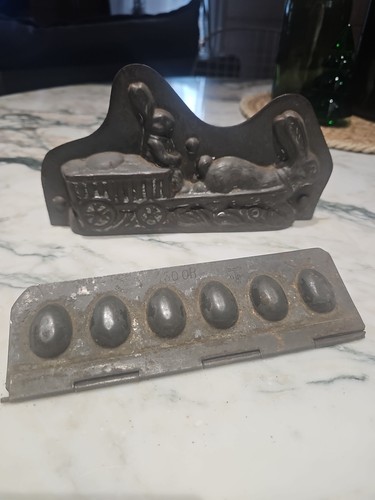 Rare antique chocolate molds - rare,