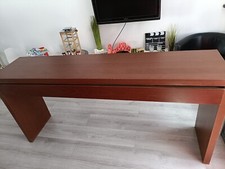 Coiffeuse Malm Ikea marron foncé 