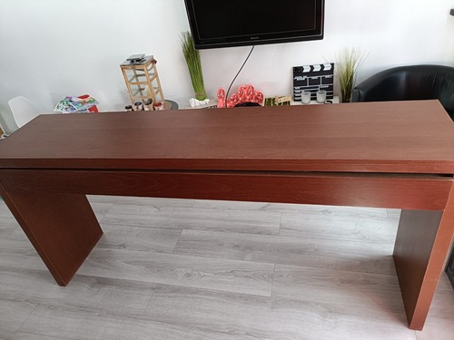 Coiffeuse malm ikea marron - coiffeuse,