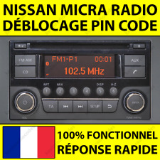 ✅NISSAN MICRA CD AUTORADIO
