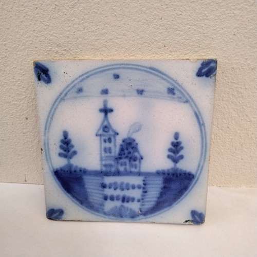 Très rare ancien carreau 12cm - ancien,