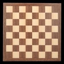 Plateau D'Échecs En Noyer Et