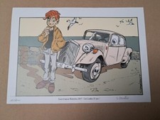 Bel ex-libris Leo Loden numéroté signé Carrère