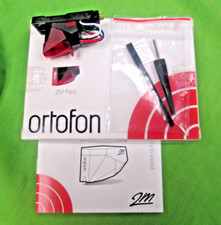 DUAL 701 721 1218   GENUINE ORTOFON 2M Red CARTRIDGE +  ACCESSORIES ON NEW SLED