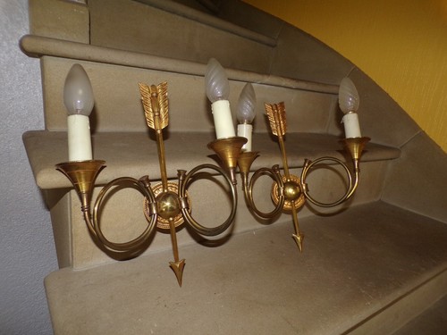 Paire applique petitot - paire, d'applique