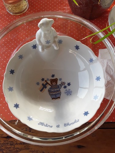 Assiette bouillie - à,