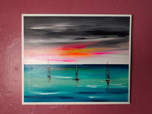 Tableau moderne abstrait art - tableau,