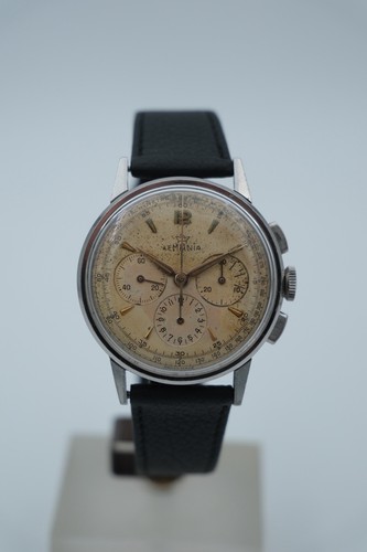 Chronographe lemania acier - chronographe,