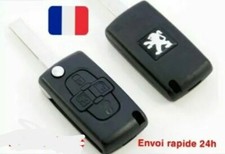 CLE PLIP COQUE PEUGEOT 807