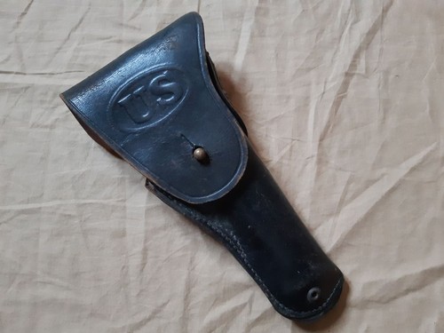 Etui holster cuir - noir, 45