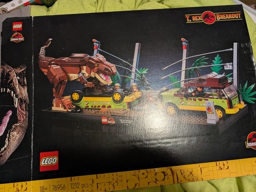Lego jurassic park rex - lego, t.
