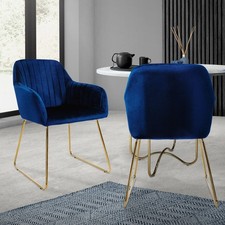 Lot de 2 chaises de salle à