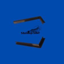 Lot 2+1 Grand coin de nourrissage pour crevettes d'aquarium - 48 x 125 mm