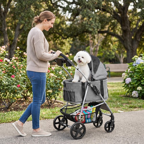 Pet stroller for - small, medium