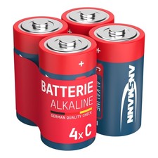 Piles Baby C 1,5V (Lot de 4)