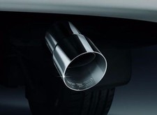 GENUINE TOYOTA FORTUNER 2016 STAINLESS STEEL EXHAUST MUFFLER PIPE TIP