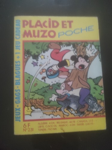 Placid muzo poche 231 - n°231,