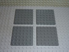4 x plaque Lego DkStone Plate