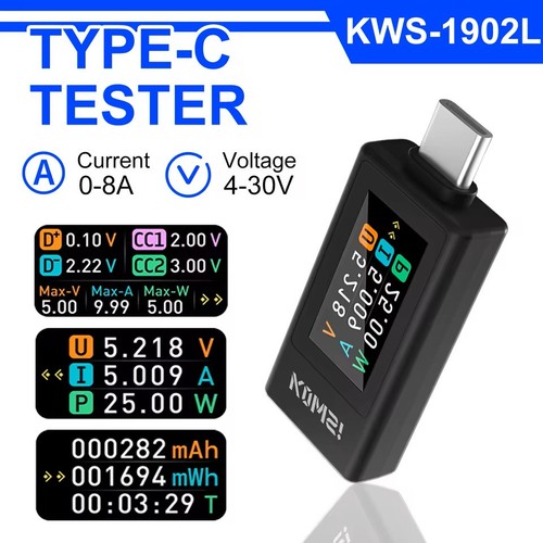 Multimetre testeur de charge - -,