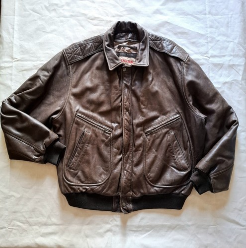 Vintage 90s chevignon leather - chevignon,