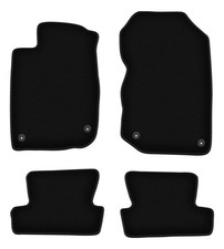 Tapis de sol en velours noir pour Honda CR-Z année 2010-2016 set 4 pièces