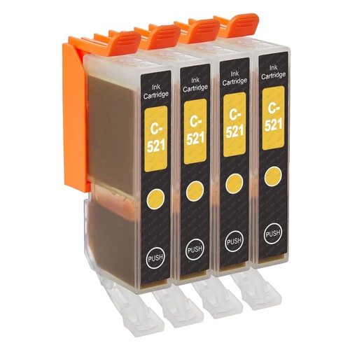 Cartouches encre jaune - 4,