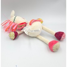 Doudou Licorne Louise rose