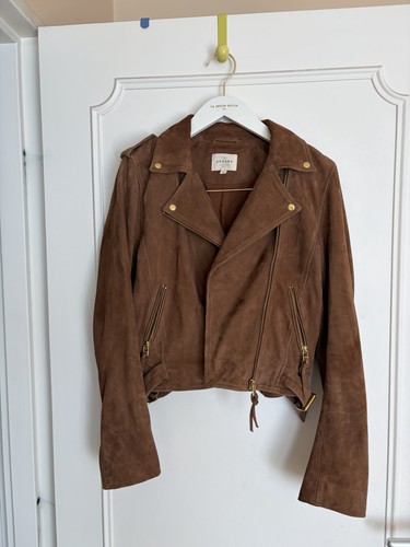 Sézane veste moto cuir - sézane,