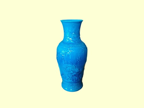 Grand vase longwy - longwy, xixè