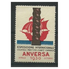 1930 Erinnofilo Exposition De Anvers MF6254