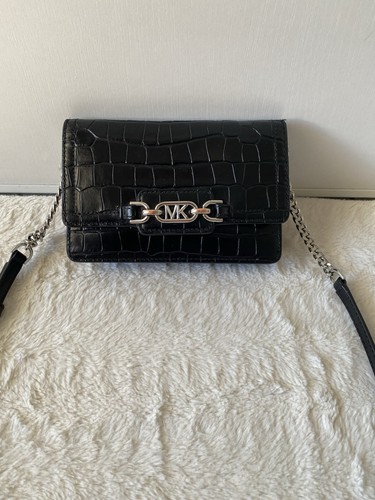 Sac bandoulière noir en - À,