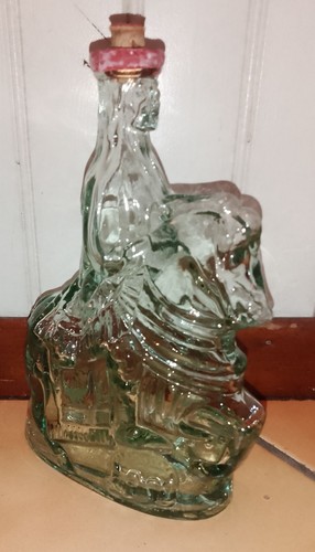 Ancienne bouteille verre - bouteille, en